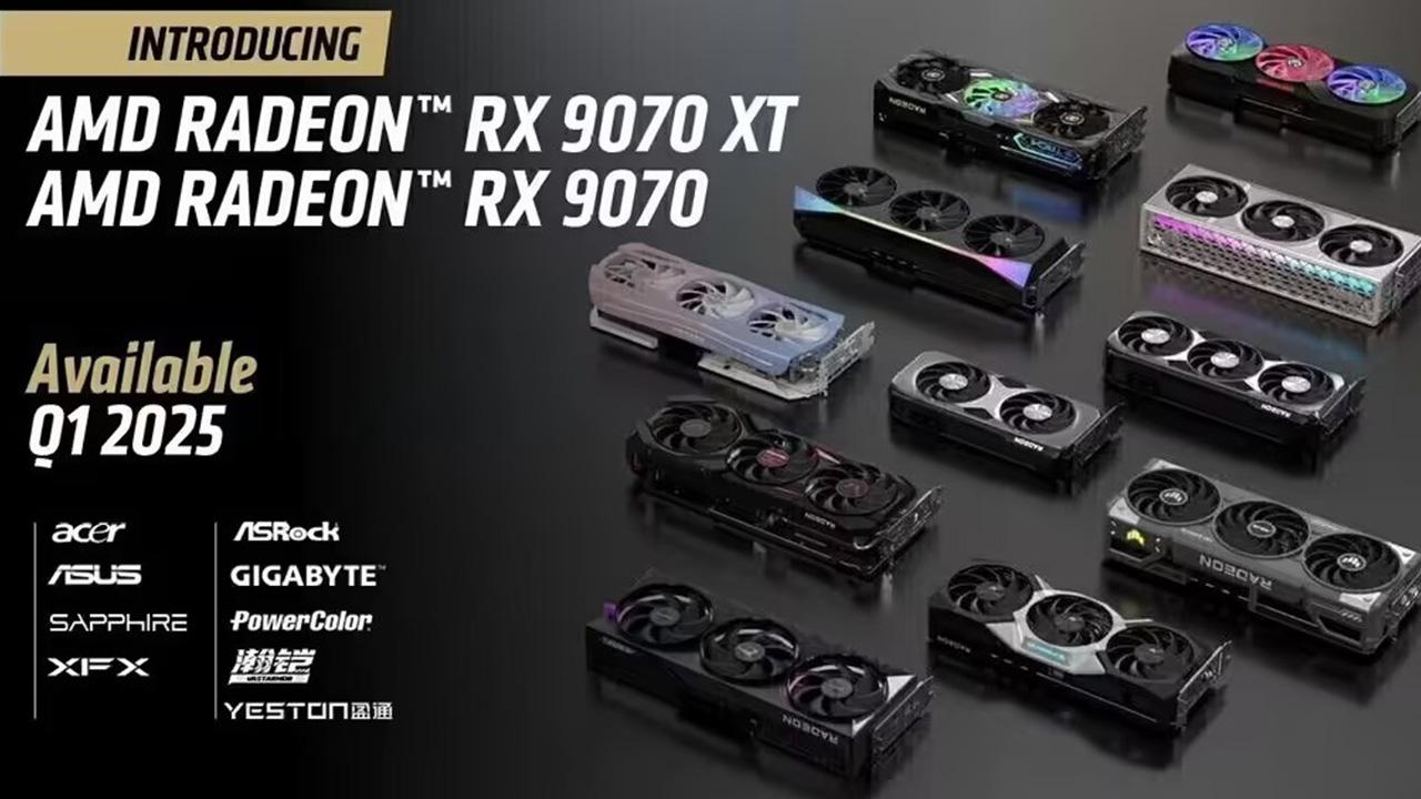 RX 9070 XT 4K遊戲效能媲美RTX 5080 AMD價格戰迎戰NVIDIA