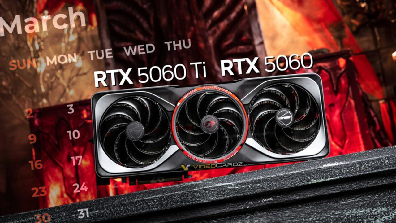 爆料：RTX 5060 系列三月發售 首發 GDDR7 VRAM、效能大幅提升