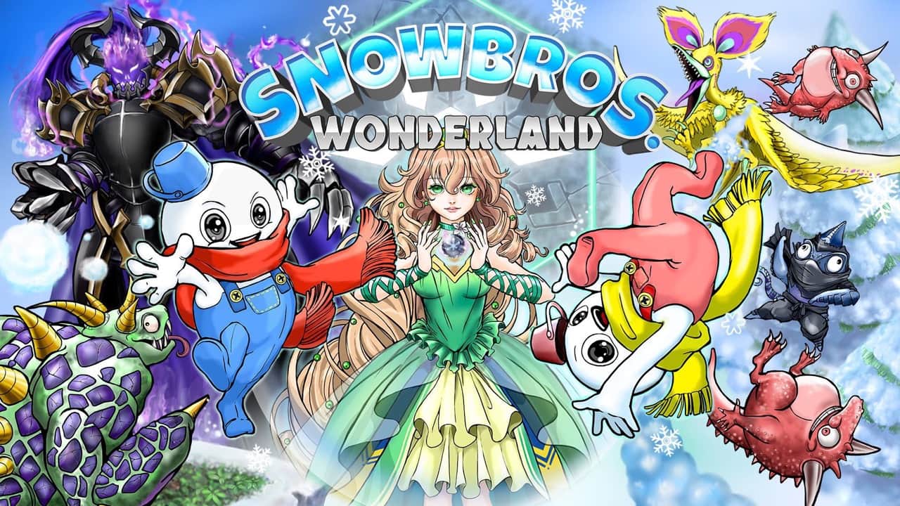 《雪人兄弟：奇幻樂園》今日在 PS4、PS5、Nintendo® Switch 和 PC 正式推出