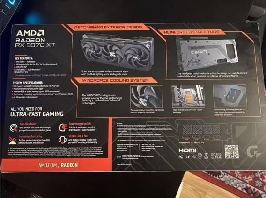 AMD Radeon RX 9070 XT 曝光 紅魔版功耗高達 900W 需三 8Pin 供電