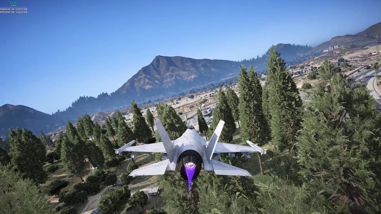 【極致真實感】《GTA 5》RTX 5090超震撼MOD展示　逼真畫面難辨真偽