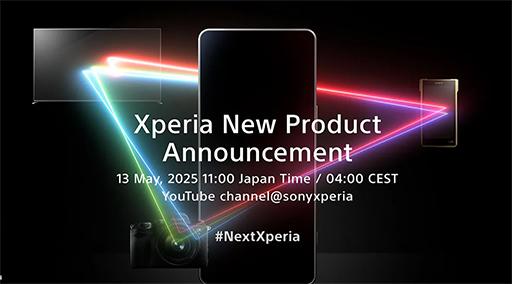 Sony Xperia 新機將於 5 月 13 日發表　預告強化 Alpha 攝影技術