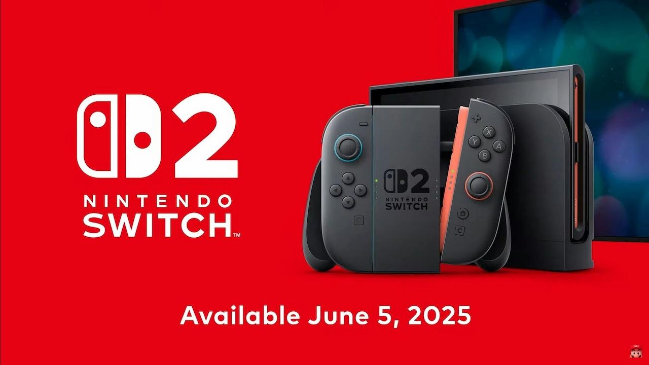 任天堂2024財報揭示Switch銷售放緩 Switch2首年出貨目標達1,500萬台