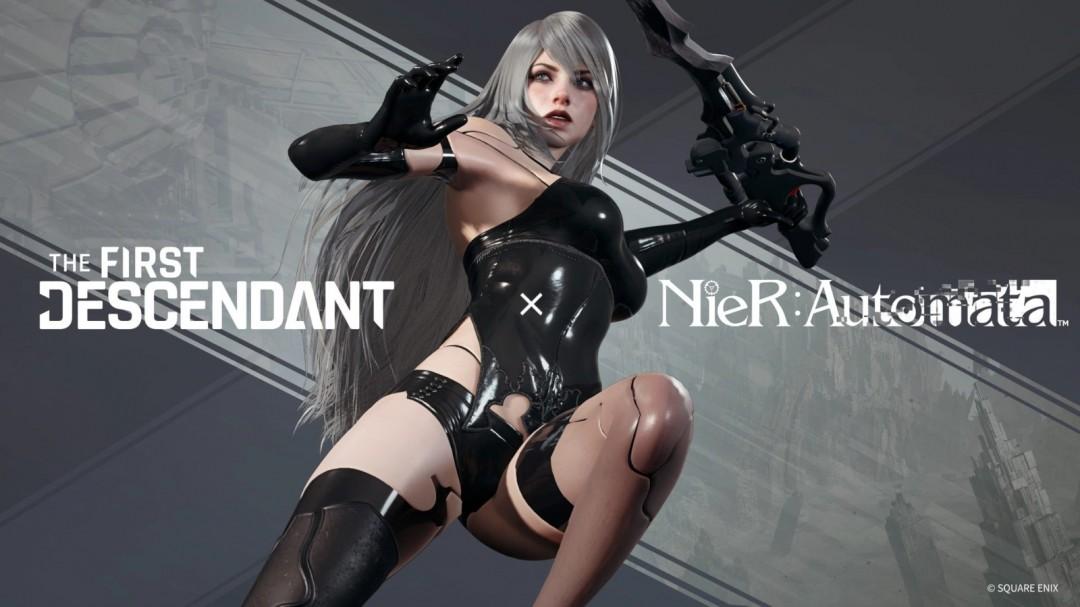  《The First Descendant》與《尼爾：自動人形》聯動角色2B戰損版造型展示