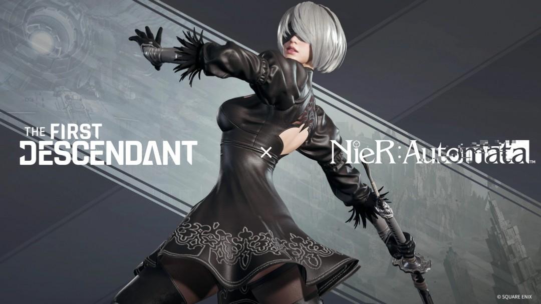  《The First Descendant》與《尼爾：自動人形》聯動角色2B戰損版造型展示