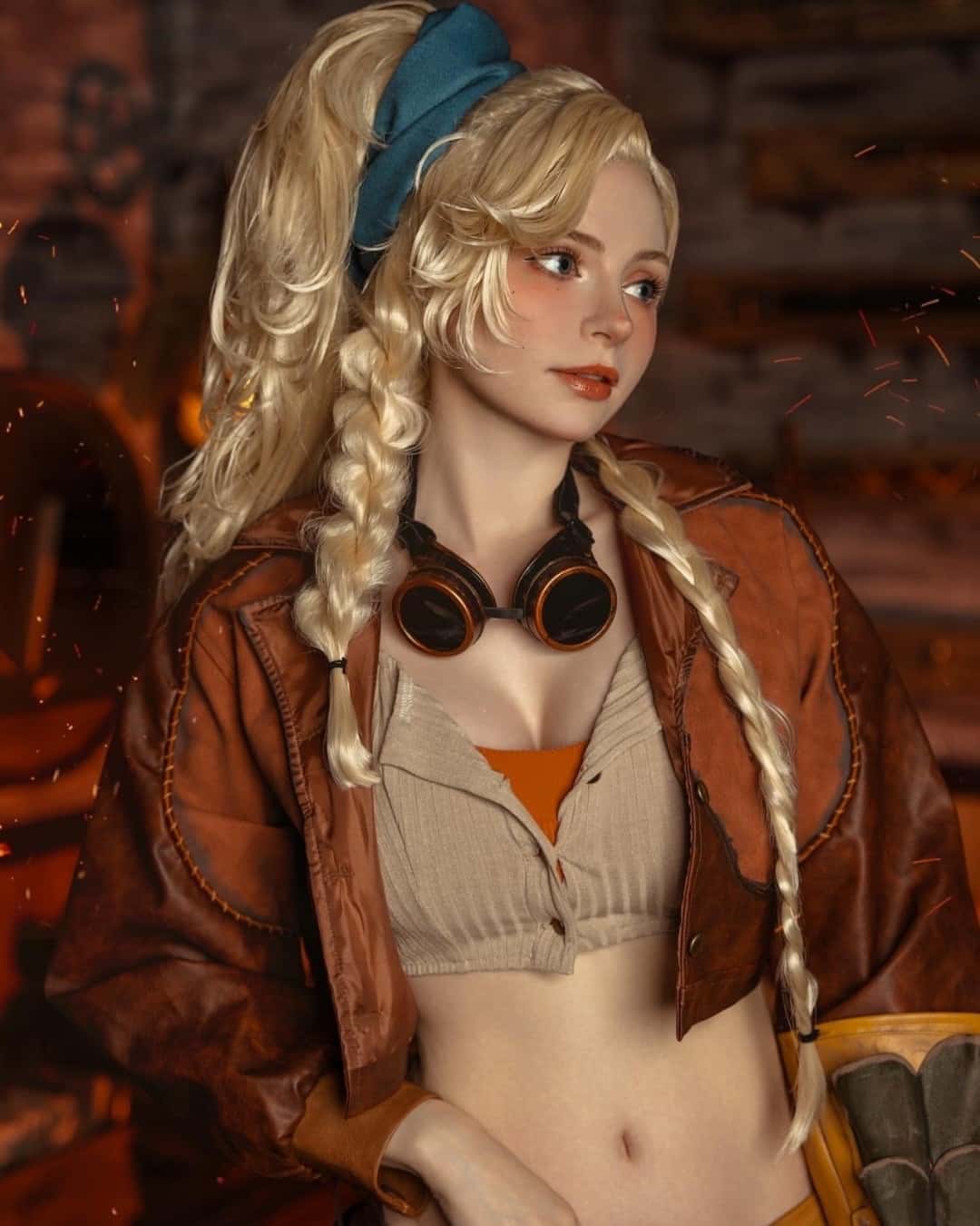 PeachMilky 化身潔瑪展現性感曲線，Cosplay 細節還原度極高