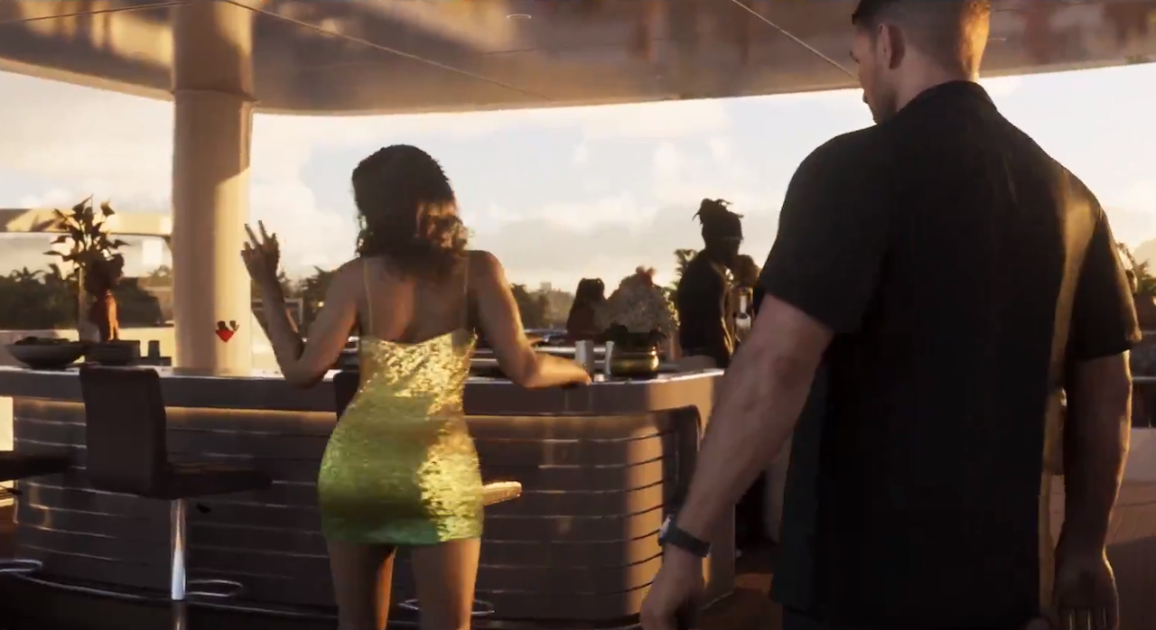 《GTA6》預告片中女主角 Lucia 背影造型成粉絲熱議焦點
