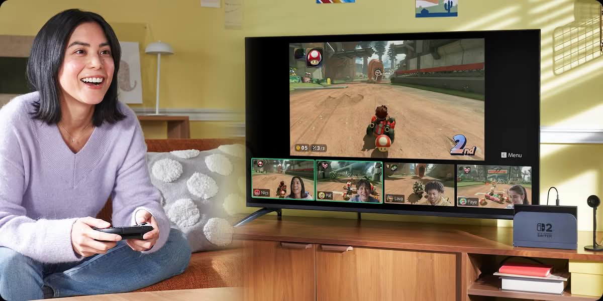 Switch 2首度支援文字轉語音與即時字幕　12款第一方遊戲同步升級