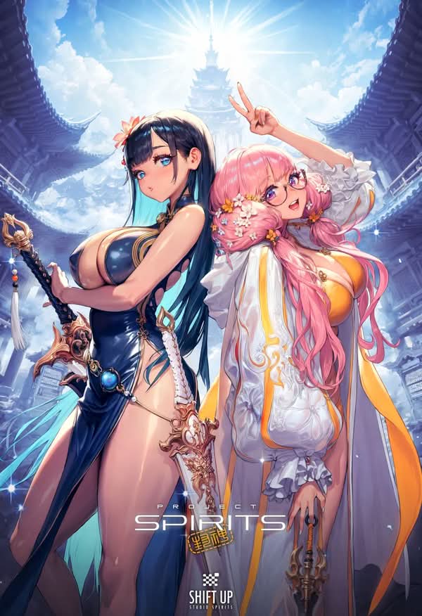 《劍星》開發團隊新作《Project Spirits》美術圖公開　東方幻想風JRPG曝光