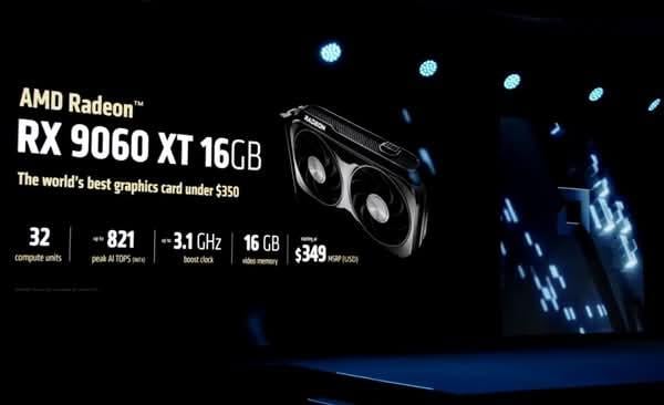 RX 9060 XT 16GB 正式解禁！效能匹敵 RTX 5060 Ti 價錢更親民