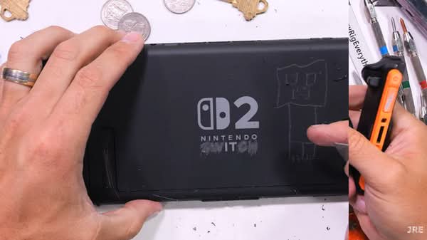 《Switch 2》極限耐久測試曝光　刀割火燒仍能正常運作