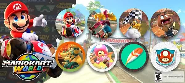 Nintendo Switch Online推出《瑪利歐賽車世界》免費限時圖示活動
