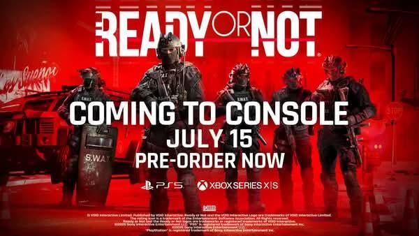 沉浸式戰術FPS《Ready or Not》主機版7月15日登場　支援跨平台連線
