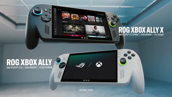 微軟ROG Xbox Ally手提遊戲機搭載與三年前Steam Deck相同核心晶片  