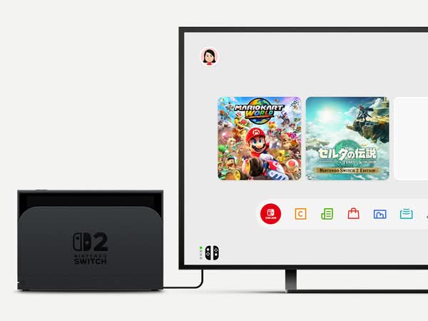 Switch 2連電視請勿用舊HDMI及電源　任天堂發公告提醒配件相容性