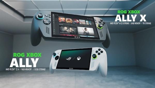 Xbox手提遊戲機支援部分PlayStation遊戲，ROG Xbox Ally即將上市  
