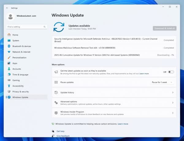  Windows 11 六月更新因相容問題被緊急暫停　修正版本已開始推送