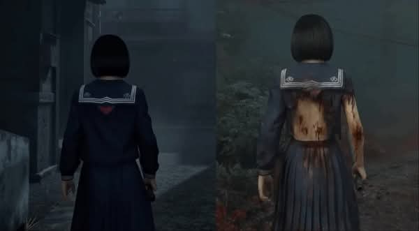  《沉默之丘f》公開爆衣系統與UI畫面　女主衣物會隨劇情破損