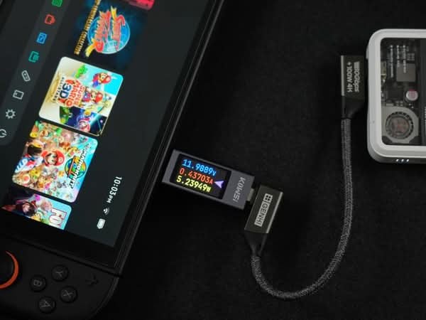 YouTuber 測試 Nintendo Switch 2 配件組　成功將續航時間倍增
