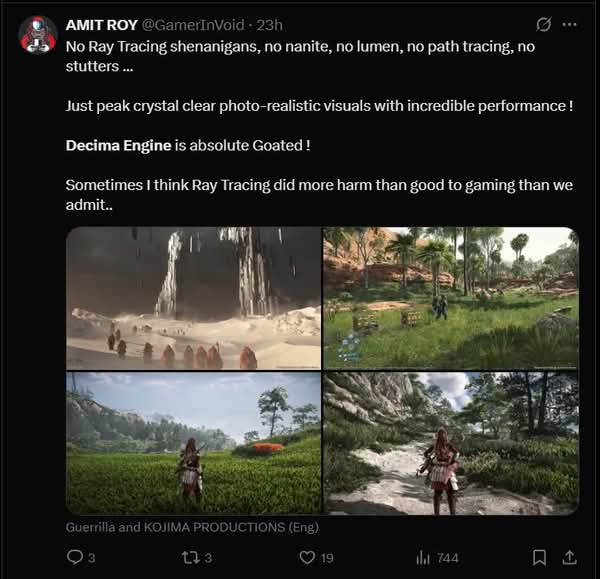 《死亡擱淺2》表現驚艷　玩家狂讚Decima引擎完勝Unreal Engine 5