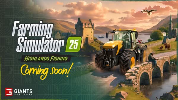 《Farming Simulator 25》11月推出《Highlands Fishing》DLC 新增水產養殖與蘇格