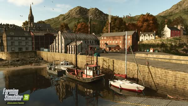 《Farming Simulator 25》11月推出《Highlands Fishing》DLC 新增水產養殖與蘇格