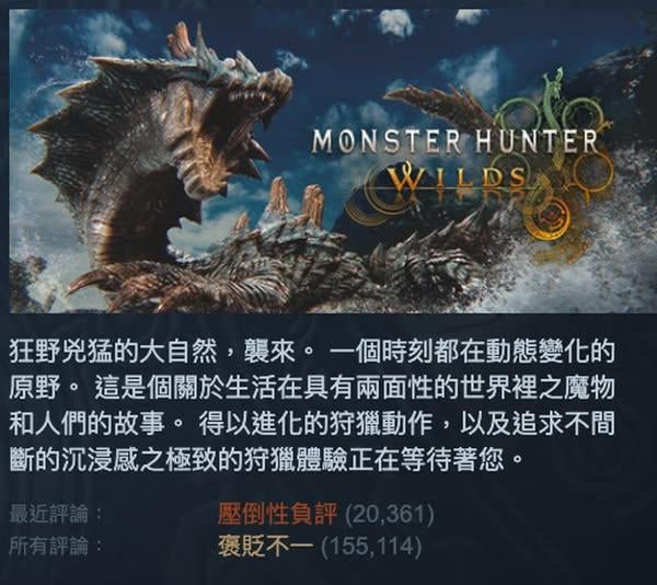 Capcom 回應《魔物獵人：荒野》負評爭議　強調將審查玩家回饋改善內容