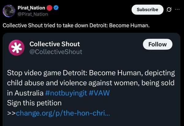 Steam實施新成人內容規定　Collective Shout成背後推手