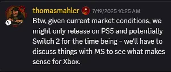 《No Rest For The Wicked》開發者憂銷情不佳 或不登陸 Xbox 平台