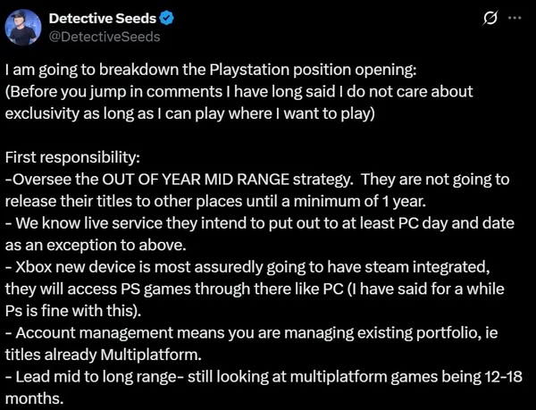 PlayStation 據報雖推多平台策略　但不會讓遊戲於 Xbox 首日推出