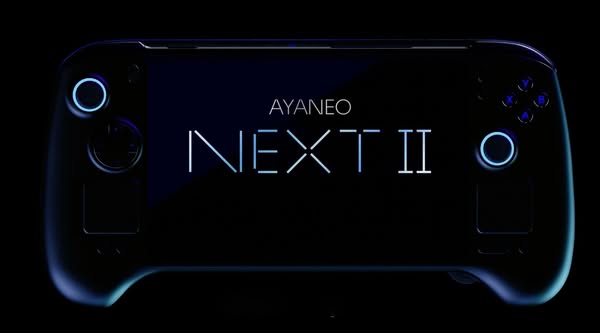 Ayaneo Next 2 手提遊戲機曝光 配備 Ryzen Strix Halo 晶片與雙風扇散熱設計