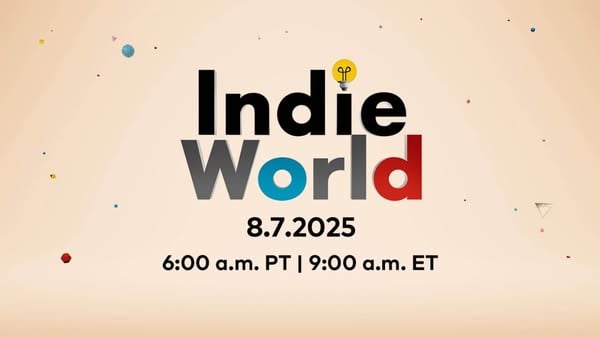 任天堂 8 月 7 日舉行 Indie World 發表會 聚焦 Switch2 獨立遊戲新作