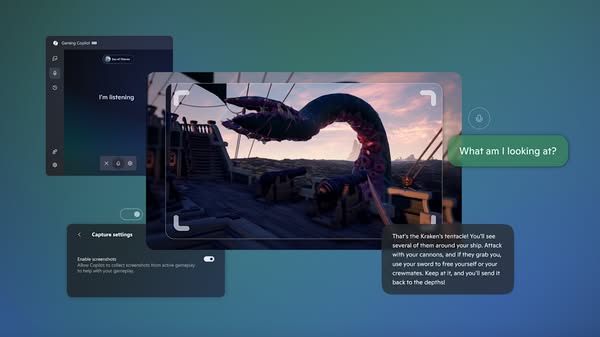 微軟 Gaming Copilot 開啟預覽測試　Steam 亦有同名程式發售