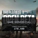 《戰地風雲6》Beta版Steam玩家數衝破47.3萬　排隊時間再度延長