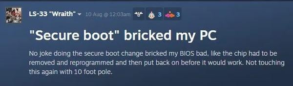 《Battlefield 6》啟用 Secure Boot 竟導致玩家電腦變磚