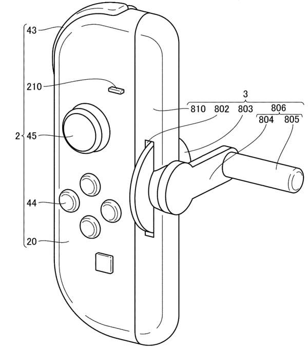 任天堂新專利曝光 或為 Switch 2 Joy-Con 加入搖桿及點擊式轉盤配件