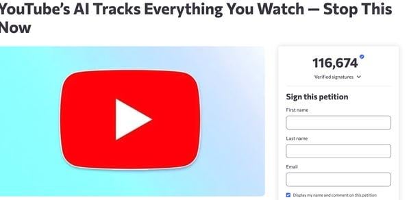 YouTube AI 年齡驗證系統惹爭議　用戶批侵犯隱私