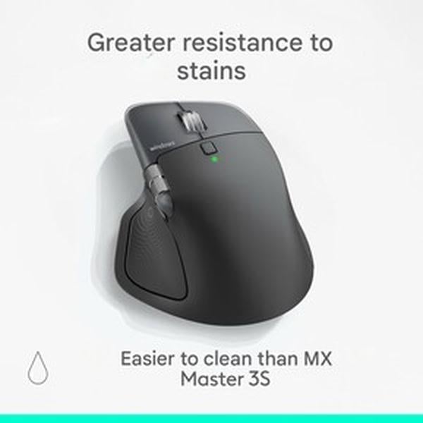Logitech MX Master 4 曝光：觸覺回饋與防污升級