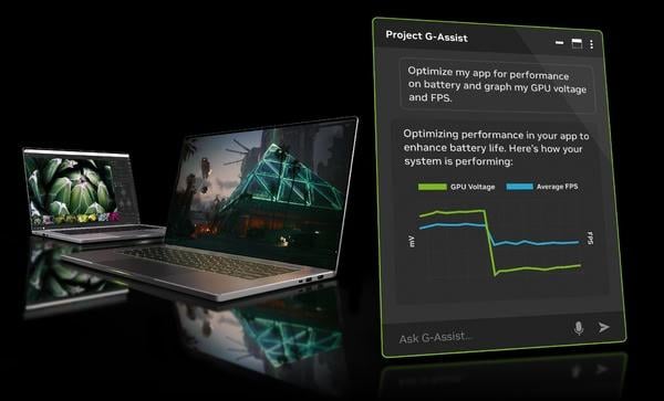 NVIDIA Project G-Assist 與 NVIDIA App 大幅更新：更快更省資源
