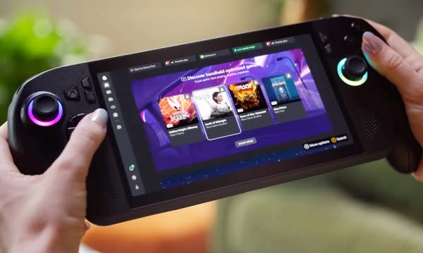 微軟公布 ROG Xbox Ally 系列效能模式　全面挑戰 Steam Deck