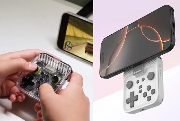 Abxylute Snap 磁吸 Gamepad 亮相：Pixel 10、iPhone 16 變掌機