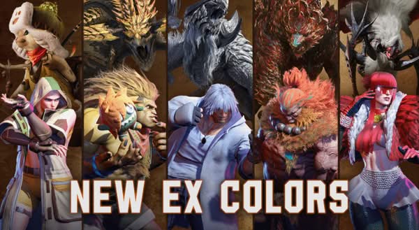 《街頭霸王6》X《魔物獵人：荒野》聯動登場 免費領取限定物品