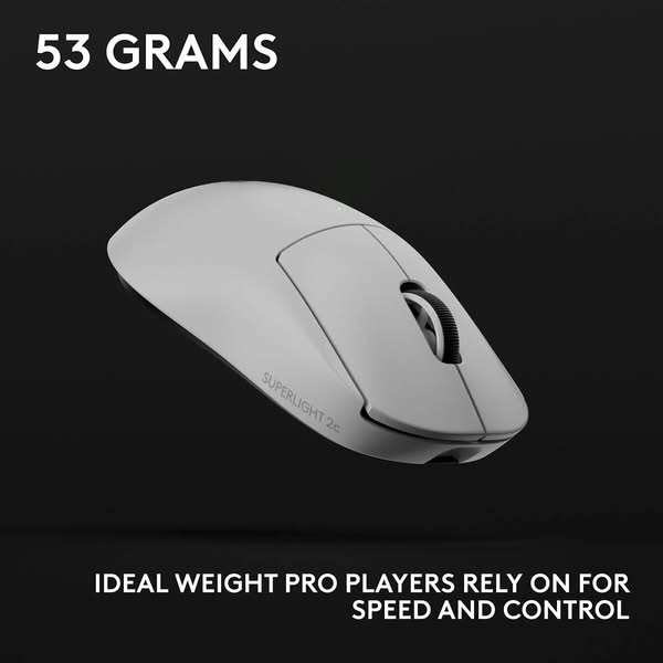 G Pro X Superlight 2c 現身零售商：44,000 DPI + 95 小時續航