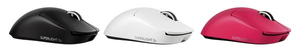 G Pro X Superlight 2c 現身零售商：44,000 DPI + 95 小時續航