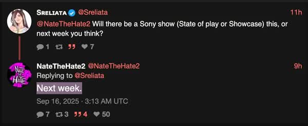 消息指 Sony 將於下週舉行 PlayStation Showcase 或揭曉多款重量級新作
