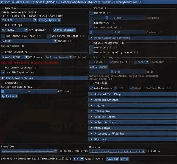 AMD舊顯示卡手動啟用FSR 4 畫質提升幀率僅略降