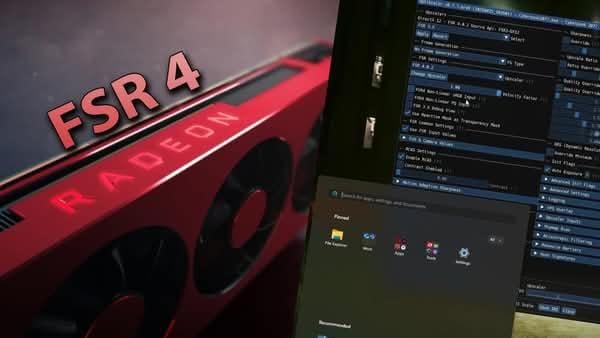 AMD舊顯示卡手動啟用FSR 4 畫質提升幀率僅略降
