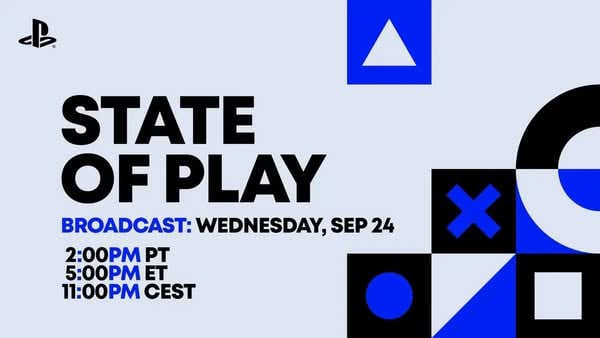 PlayStation State of Play 9 月 25 日登場　重磅新作消息即將公開