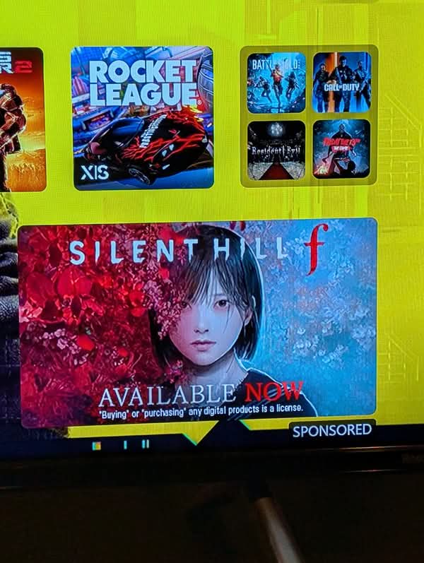 《Silent Hill f》Xbox 廣告引發爭議　標語強調玩家只購買「遊玩授權」非完整遊戲