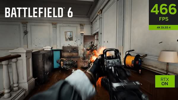 《戰地風雲6》憑藉 NVIDIA DLSS 4 帶來震撼效能與畫面表現